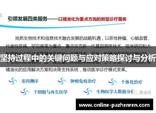坚持过程中的关键问题与应对策略探讨与分析